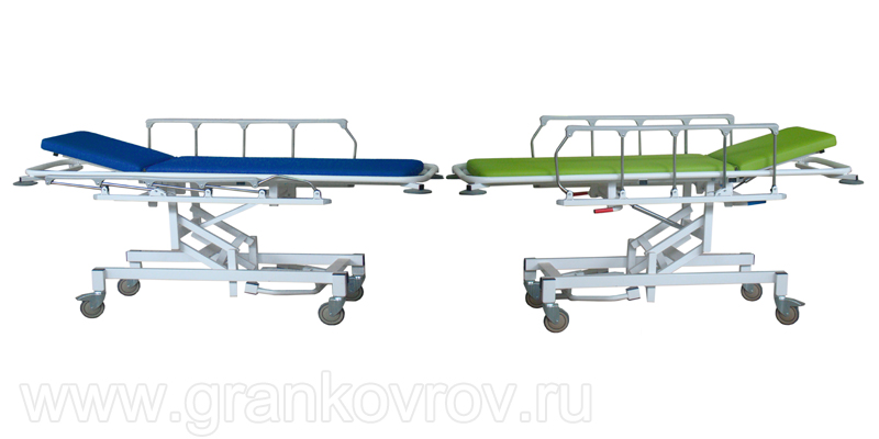 Тележки для перевозки больных Фирмы Грань