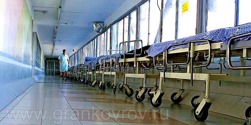 Медицинские тележки для перевозки больных